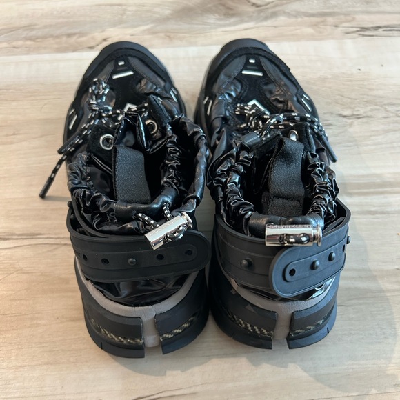 Calvin Klein 205W39NYC Caramene Drawstring Black Carbon Shoes Women’s Sz: 7 - Picture 6 of 9